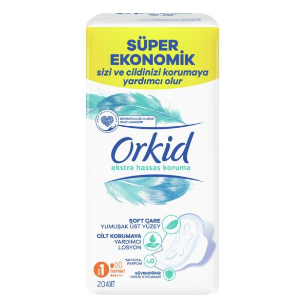 ORKID Extra Hassas Koruma Normal Hijyenik Ped 20'li