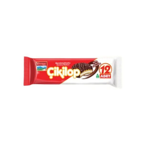 ÇİKİLOP MARSHMALLOWLU SANDVİÇ BİSKÜVİ 10ADET