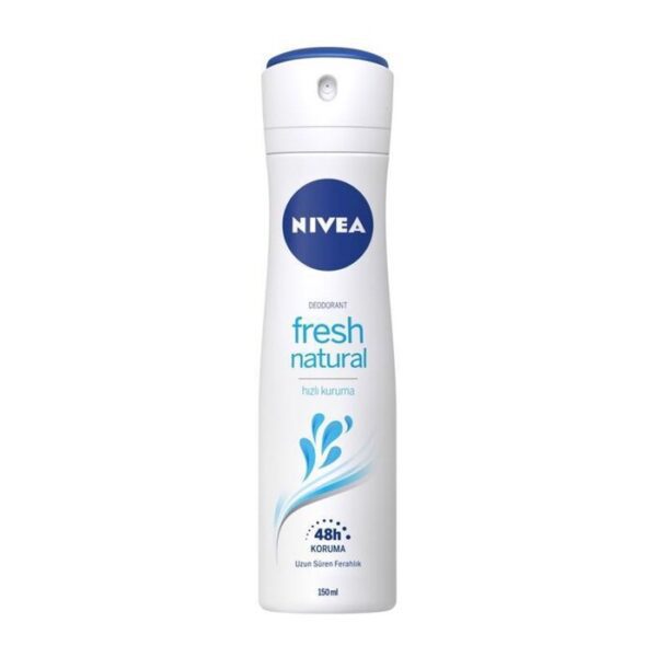Kadın Sprey Deodorant Fresh Natural 48 Saat Deodorant Koruma 150 Ml