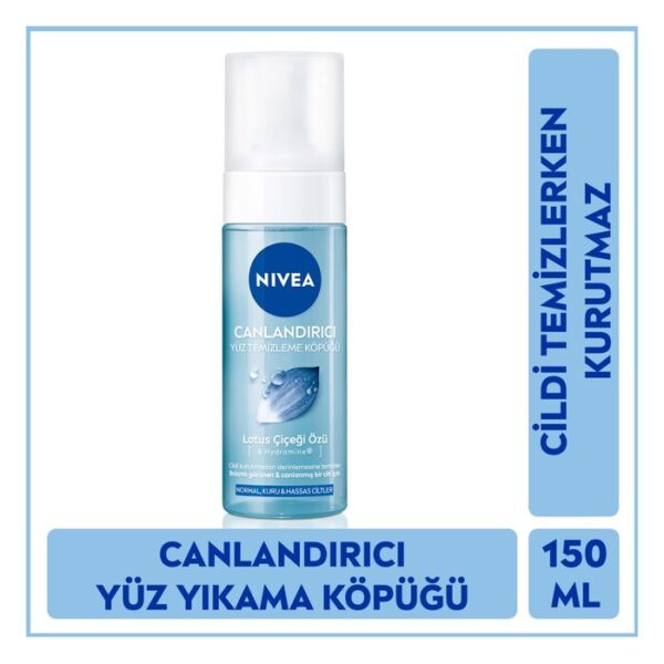 Canlandırıcı Yüz Yıkama Köpüğü Lotus Çiçeği Normal Ciltler 150 Ml