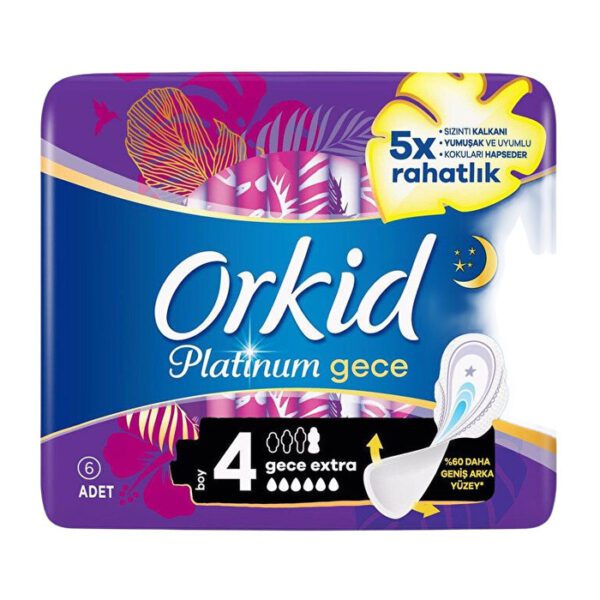 Ped Platinium Gece Gece Extra 6 Adet