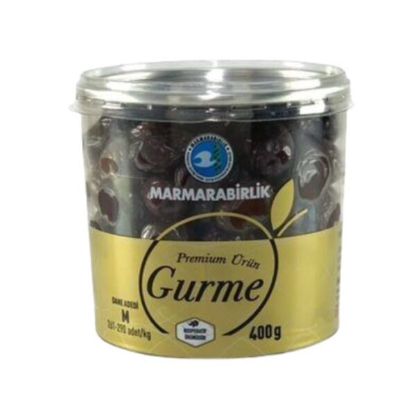 Zeytin Siyah Gurme 261-290 M 400 Gr