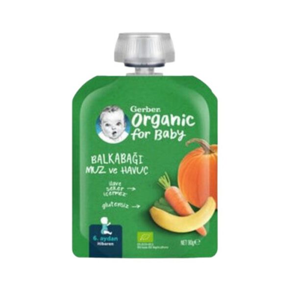 Havuç Balkabağı Püresi 90 Gr