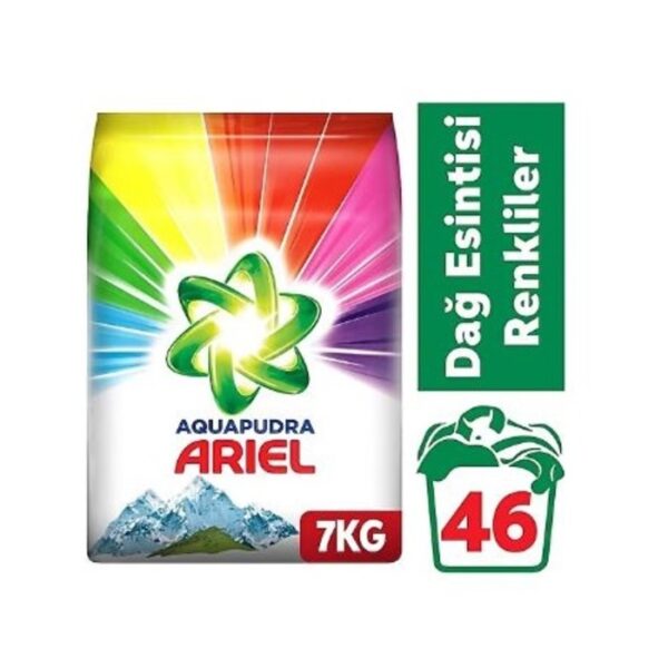 Çamaşır Deterjanı Toz Dağ Esintisi Renkliler İçin 7 Kg