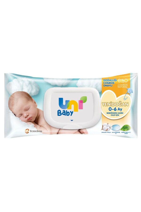Uni Baby Islak Mendil Yenidoğan 40l