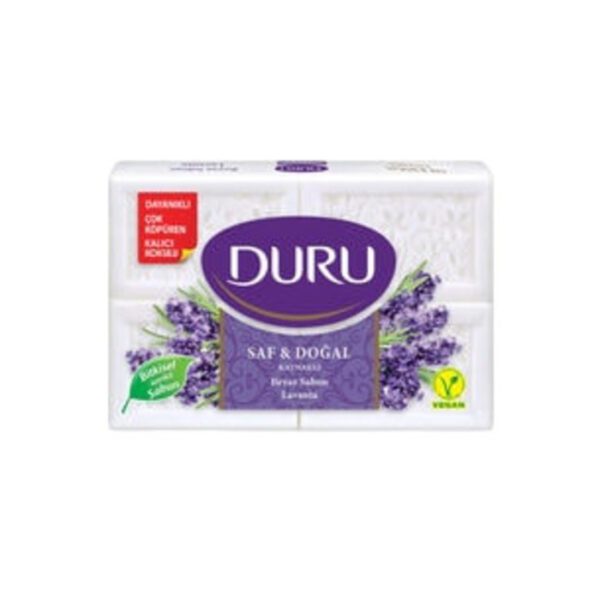Sabun Saf & Doğal Kaynaklı Lavanta Beyaz Kalıp 600 Gr