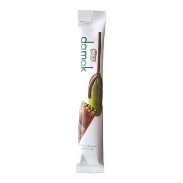 Çikolata Damak Antep Fıstıklı Sütlü Stick 18 Gr