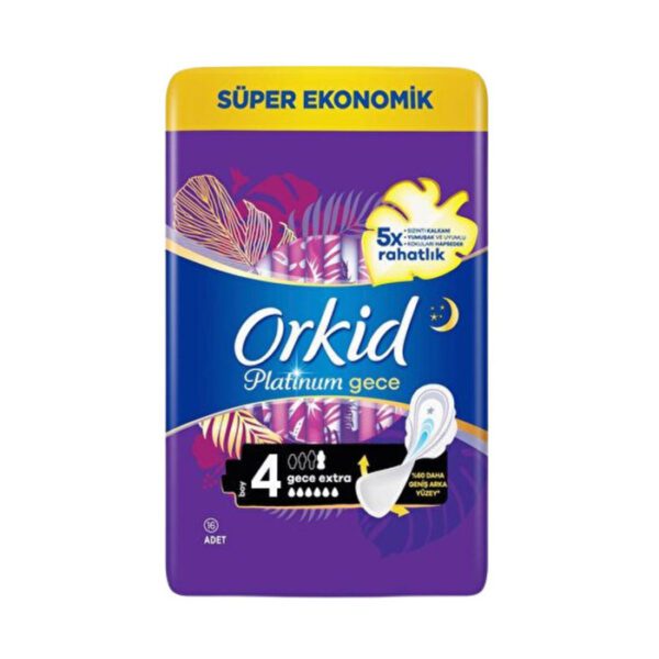 ORKİD PLATİNUM DÖRTLÜ GECE EXTRA 14'LÜ