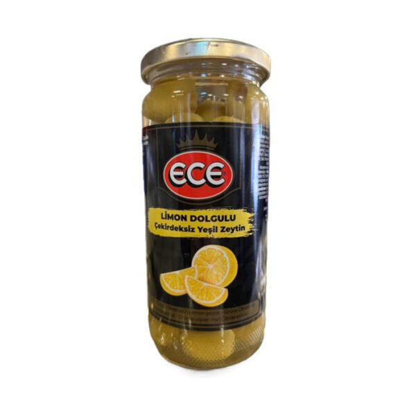Zeytin Limon Dolgulu Çizik Yeşil Zeytin 260 Gr