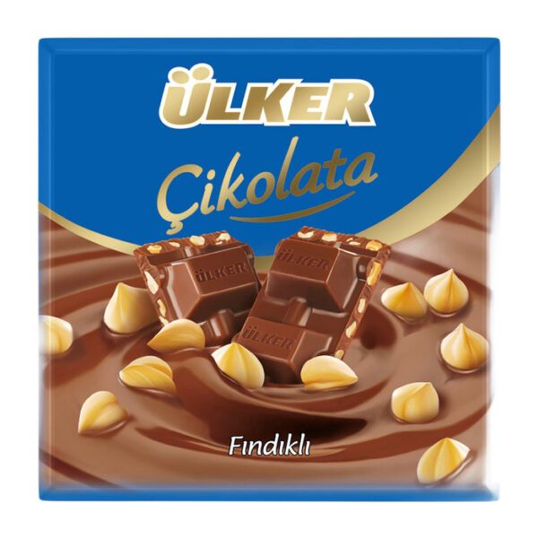 Fındıklı Kare Çikolata 60 Gr