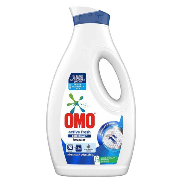 Sıvı Çamaşır Deterjanı Active Fresh Beyazlar 1.69 Lt