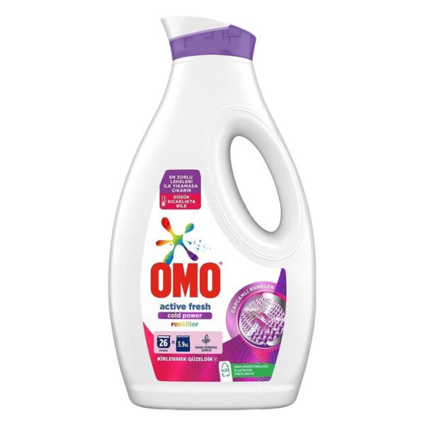 Sıvı Çamaşır Deterjanı Active Renkliler 1.69 Lt