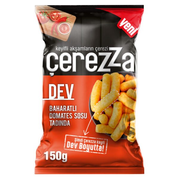 Cipsi Parti Boy Dev Baharatlı Domates Sosu Mısır 150 Gr
