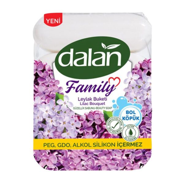 Dalan family sabun 75grx4'lü leylak buketi