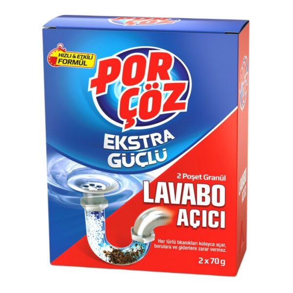 Granül Lavabo Açıcı 2x50 Gr