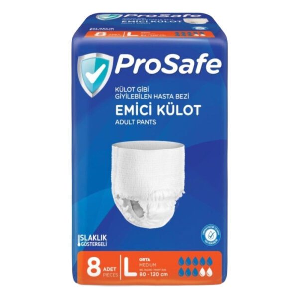 Prosafe Emici Külot L 8 li