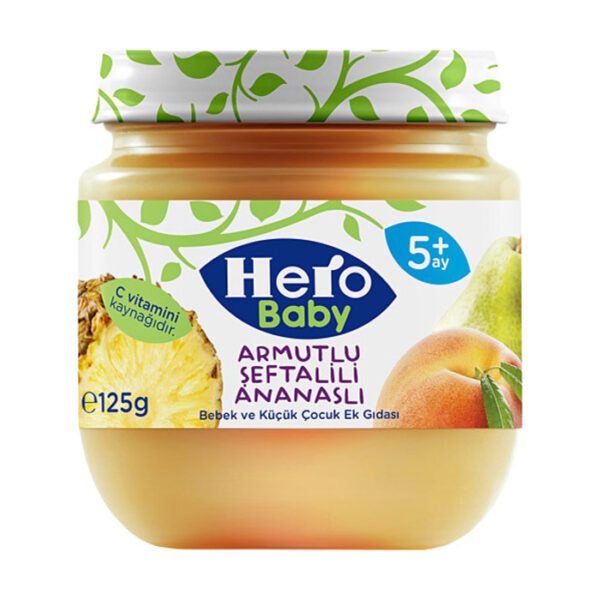 Mama Kavanoz Armutlu Şeftalili Ananaslı 125 Gr