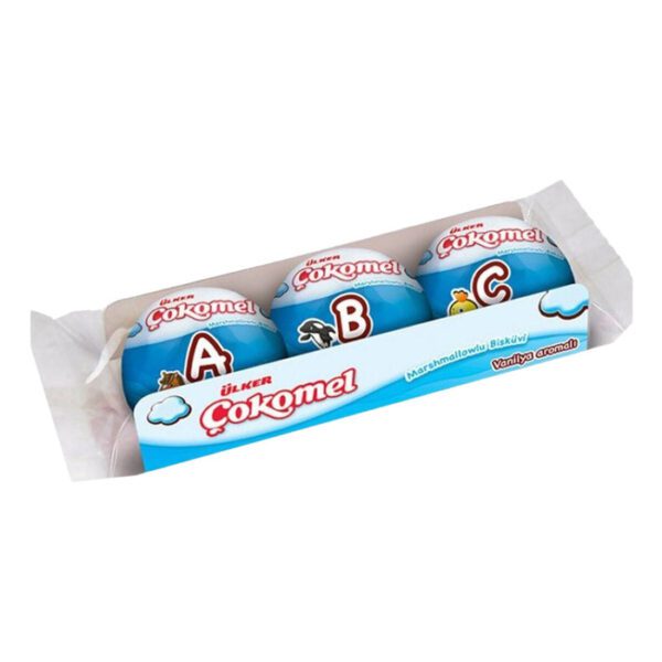 Çokomel Marshmallow Sade 3x12 Gr