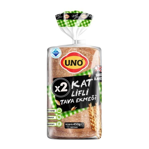İki Kat Lifli Tava Ekmeği 450 Gr