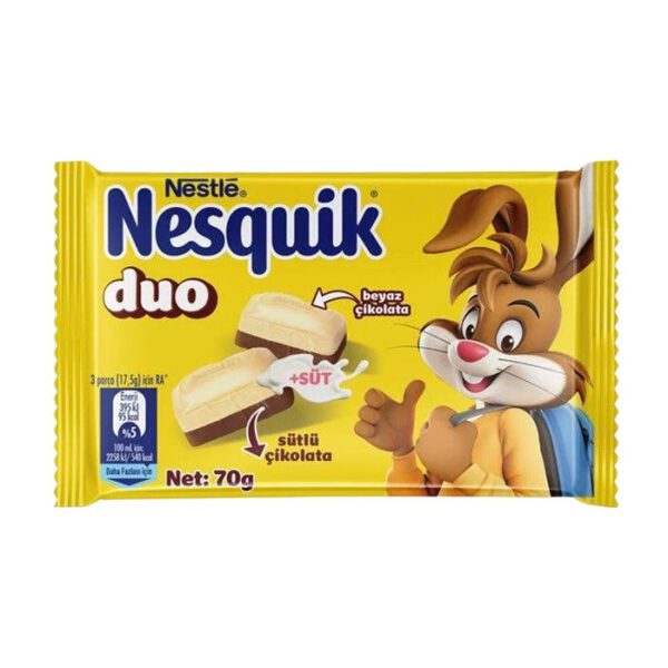 Çikolata Nesquik Duo Kare 70 Gr