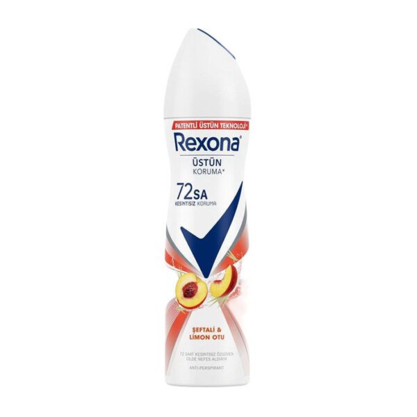 Deodorant Kadın Şeftali & Limon Otu 72 Saat Kesintisiz Üstün Koruma 150 Ml