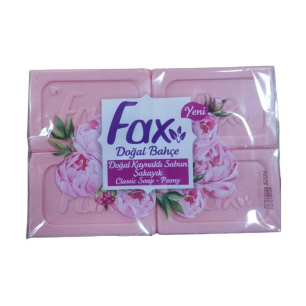 Doğal Bahçe Şakayık Kokulu Sabun 4x 125 Gr