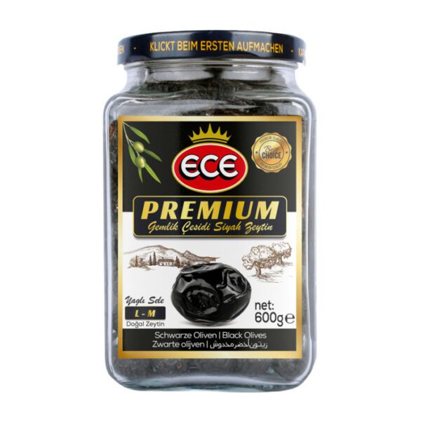 Zeytin Premium Siyah 450 Gr