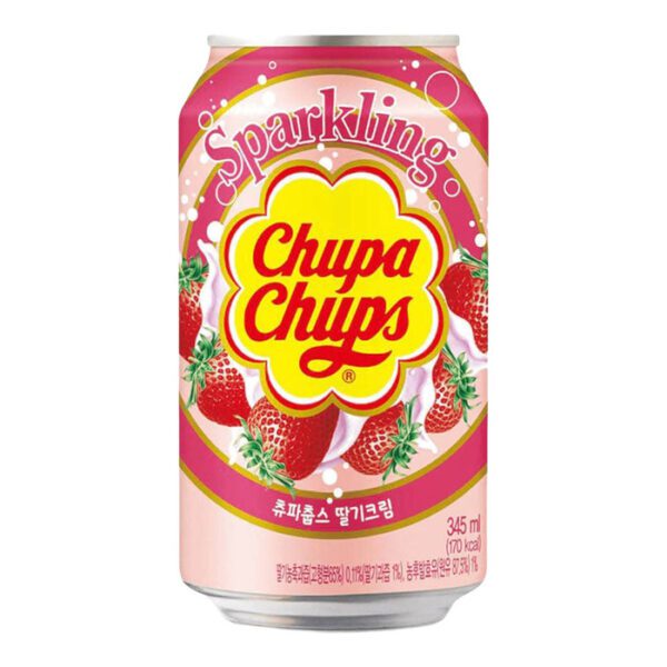 CHUPS Soft drink Strawberry 345ml