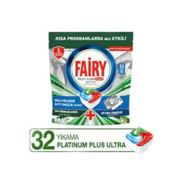 Bulaşık Makinesi Tableti Platinum Plus Ultra 32'li