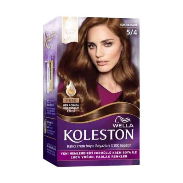Kit Saç Boyası Açık Kestane 5/4