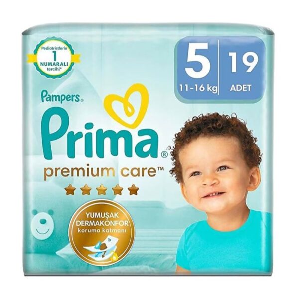 Prima Bebek Bezi Premium Care 5 Numara 19 Adet