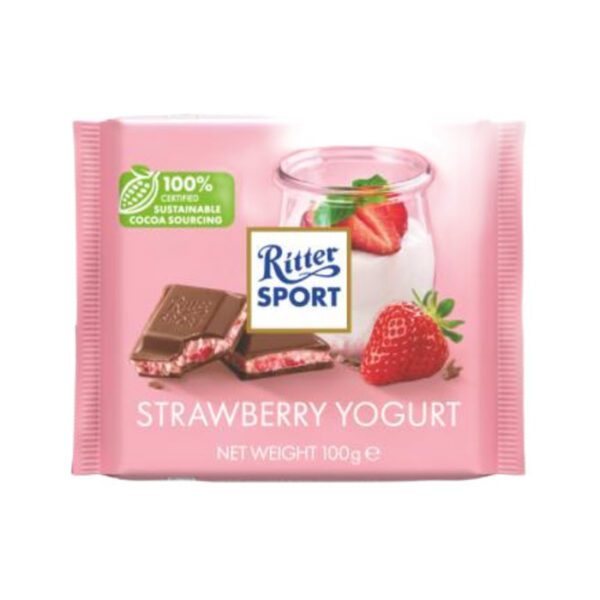 Ritter Sport Strawberry Yogurt 100G