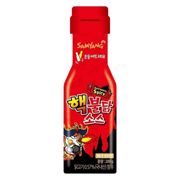 Extremely Spicy Hot Chicken Flavor Sauce 200 Gr