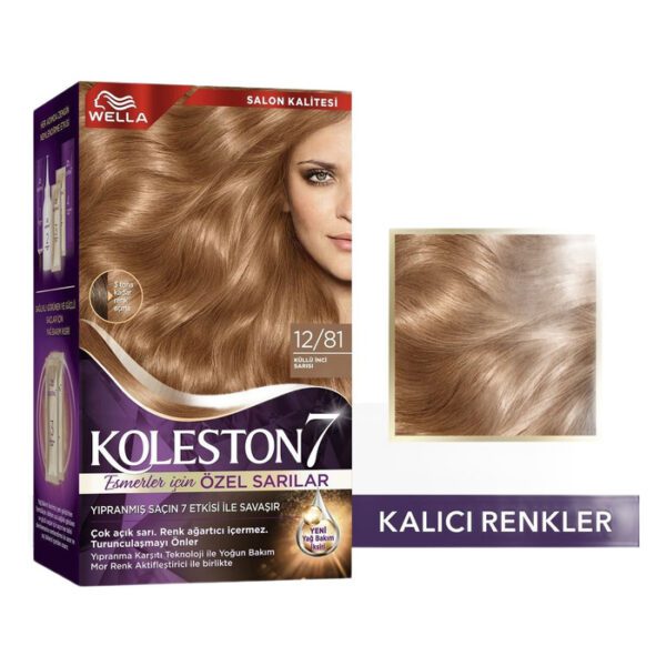 Koleston Küllü İnci Sarısı 12 81 Saç Boyası