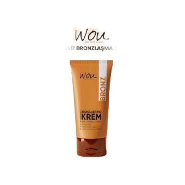 Wou Güneşsiz Bronzlaştırıcı ve Nemlendirici Krem 50ml