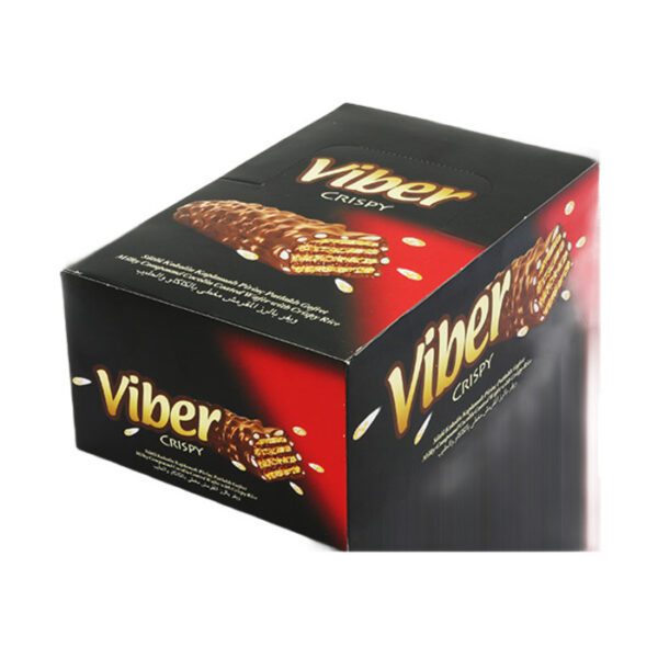 VİBER CRİSPY PİRİNÇ PATLAKLI GOFRET 25 GR 24'LÜ KUTU