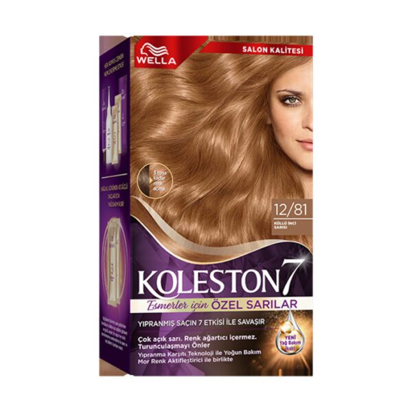 Koleston Saç Boyası 12/81 Küllü İnci Sarısı