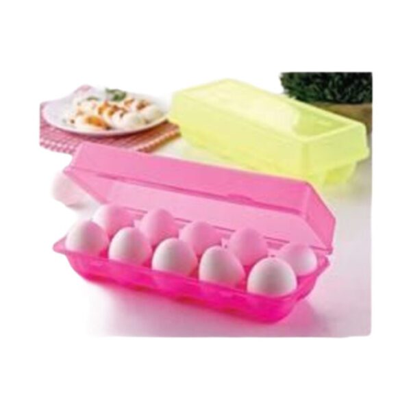 Lüx Plastik Yumurta Saklama Kabı ( 10 Lu )