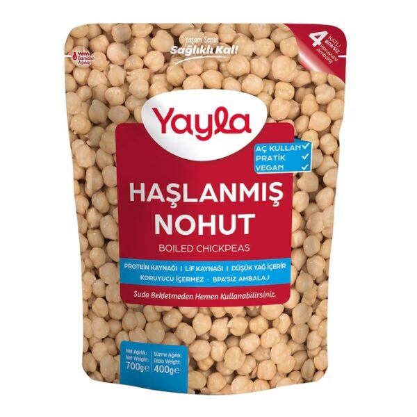 Nohut Haşlanmış 700 Gr