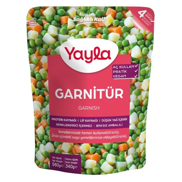 Haşlanmış Garnitür 560 Gr