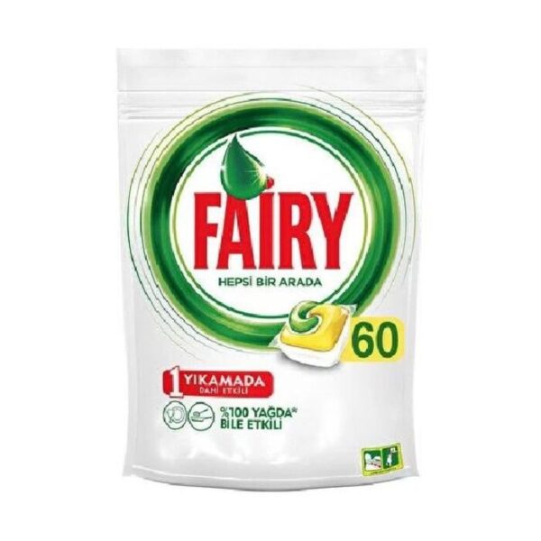 Bulaşık Makinesi Deterjanı Orijinal Hepsi Bir Arada 60 Tablet