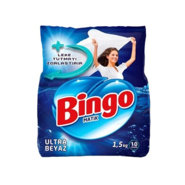 Çamaşır Deterjanı Toz Ultra Beyaz 1,5 Kg