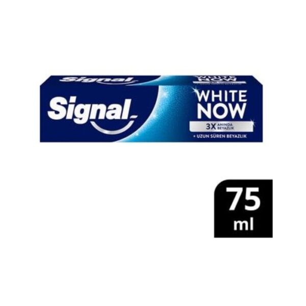 Diş Macunu White Now Anında Beyazlatıcı Leke Karşıtı 75 Ml