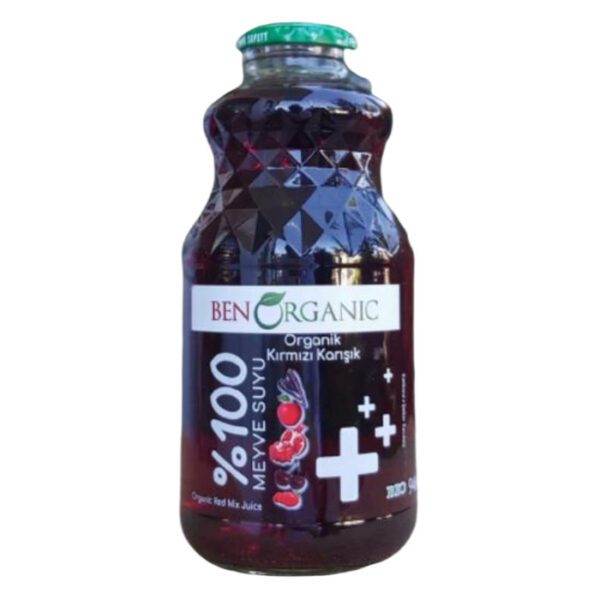 Organik Kırmızı Karışık Meyve Suyu 946 Ml