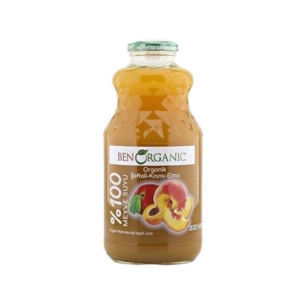 Organik Kayısı-şeftali-elma Suyu 946 Ml