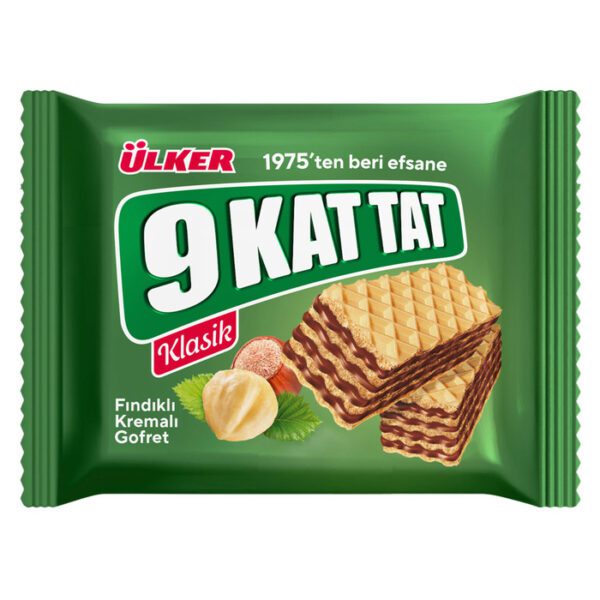 9 Kat Tat Fındıklı Kremalı Gofret 39 Gr