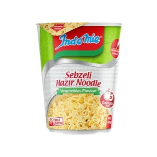 Sebzeli Hazır Bardak Noodle 60 Gr