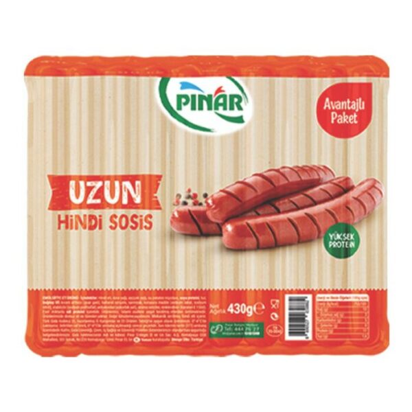Sosis Hindi Uzun 10'lu 430 Gr