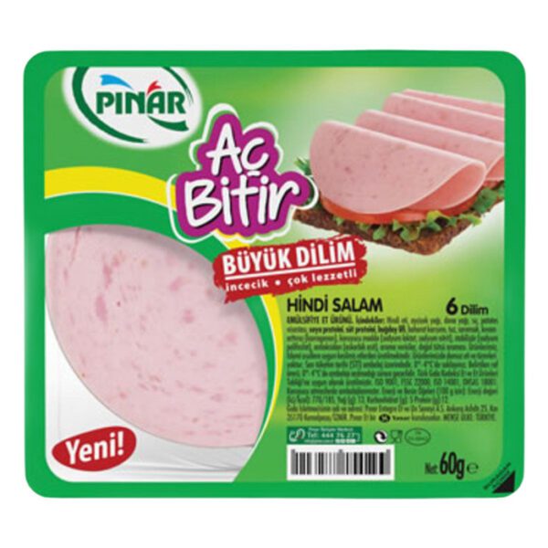 Salam Hindi Aç Bitir Büyük Dilim 60 Gr