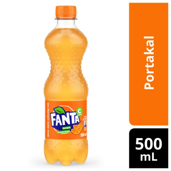 Gazoz Portakal Aromalı 500 Ml